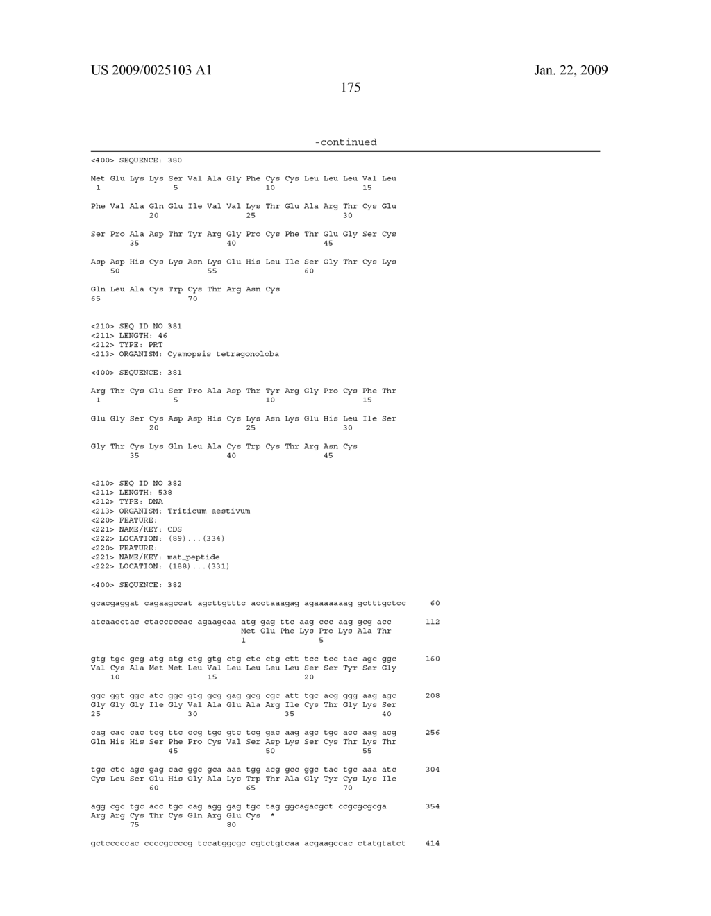 DEFENSIN POLYNUCLEOTIDES AND METHODS OF USE - diagram, schematic, and image 177