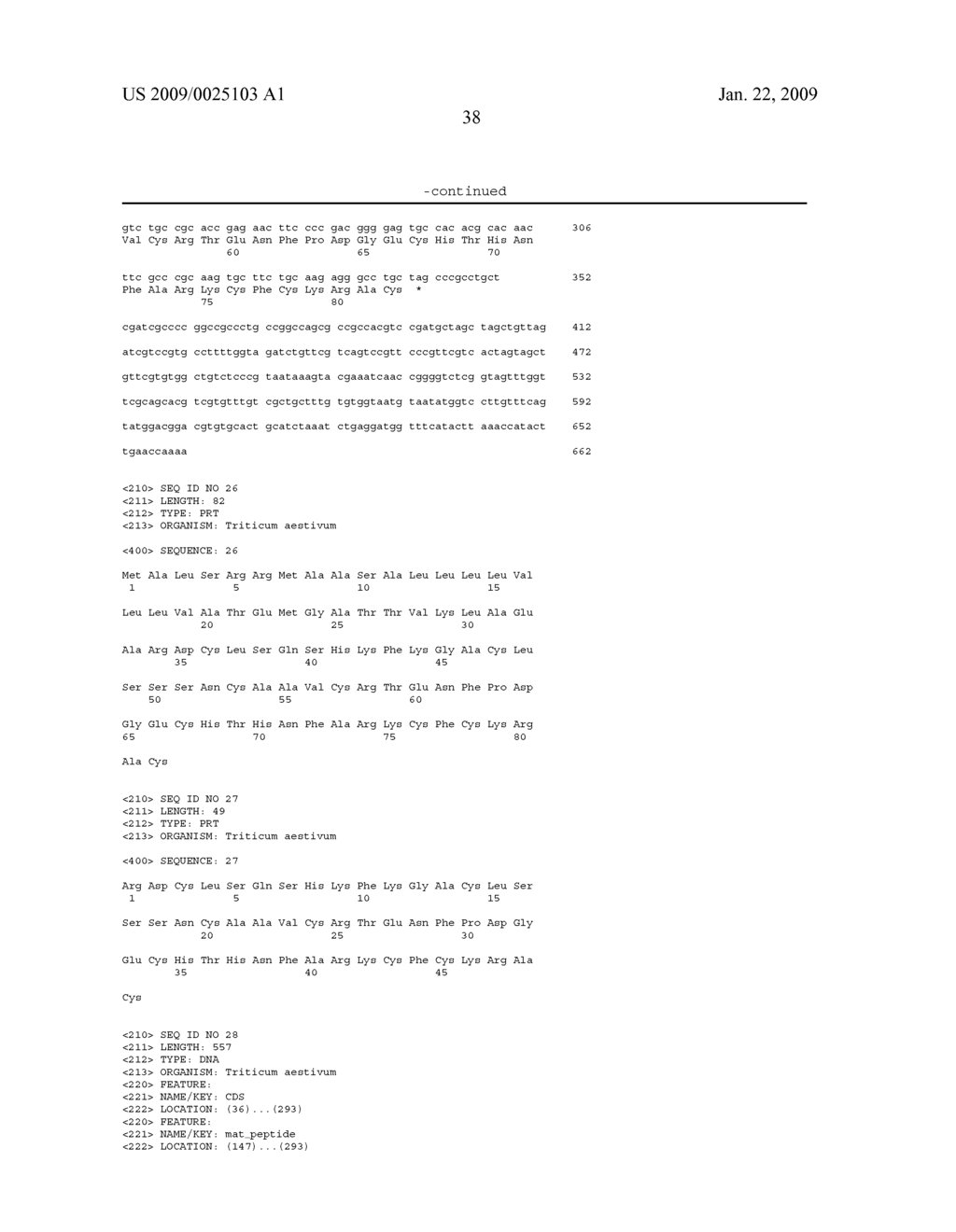 DEFENSIN POLYNUCLEOTIDES AND METHODS OF USE - diagram, schematic, and image 40