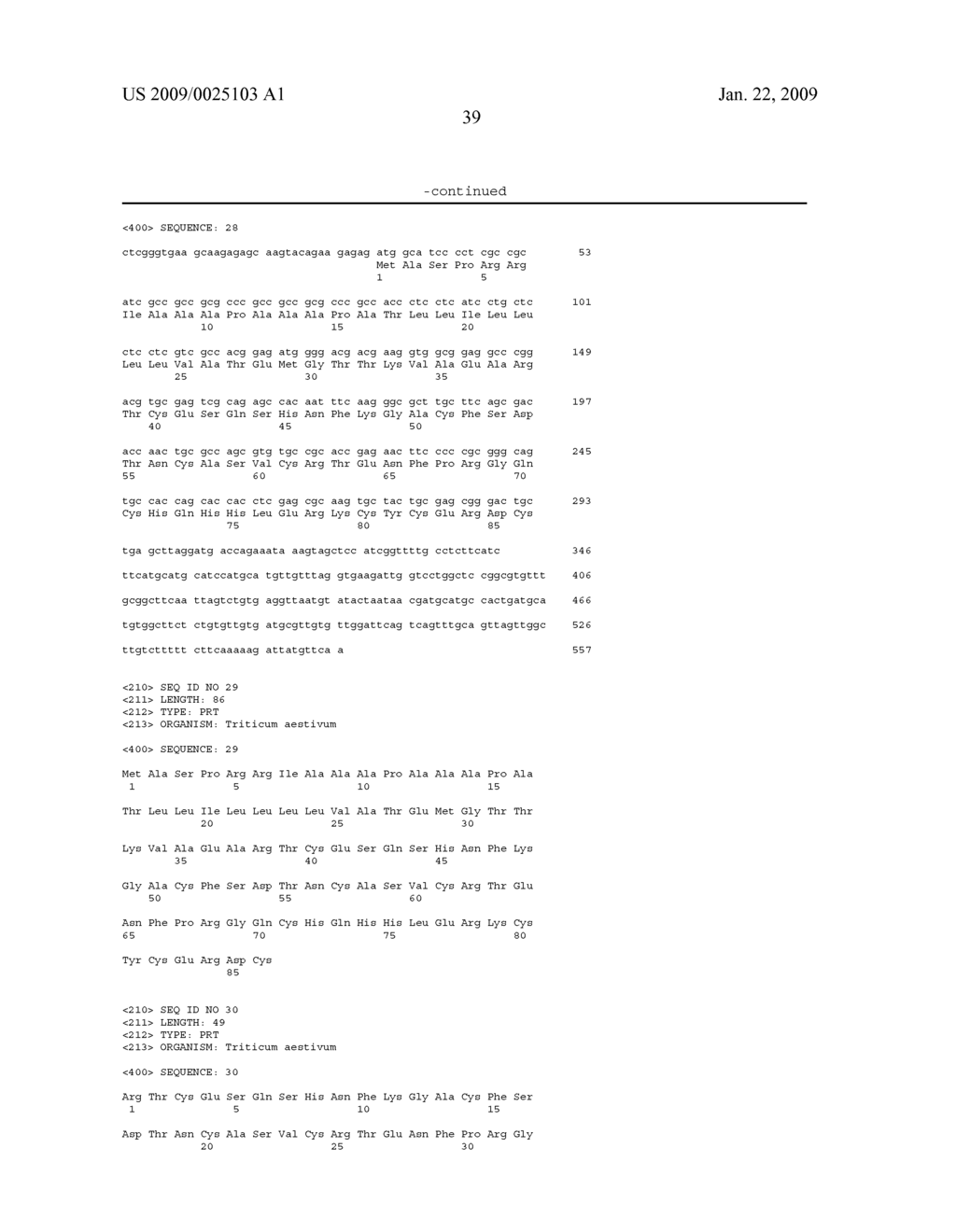 DEFENSIN POLYNUCLEOTIDES AND METHODS OF USE - diagram, schematic, and image 41