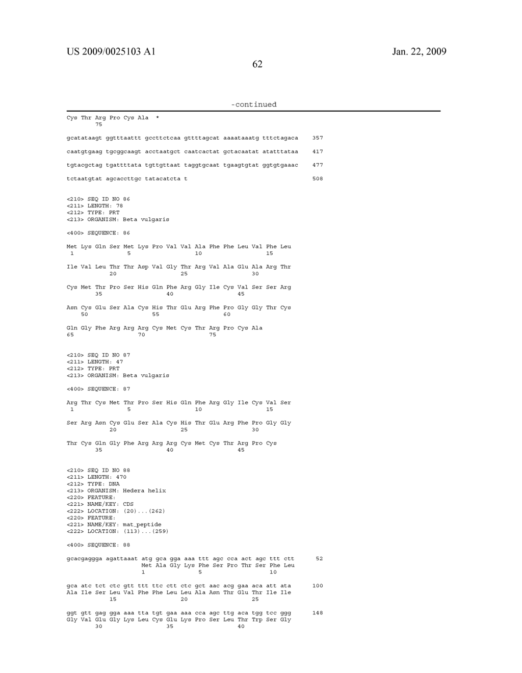 DEFENSIN POLYNUCLEOTIDES AND METHODS OF USE - diagram, schematic, and image 64