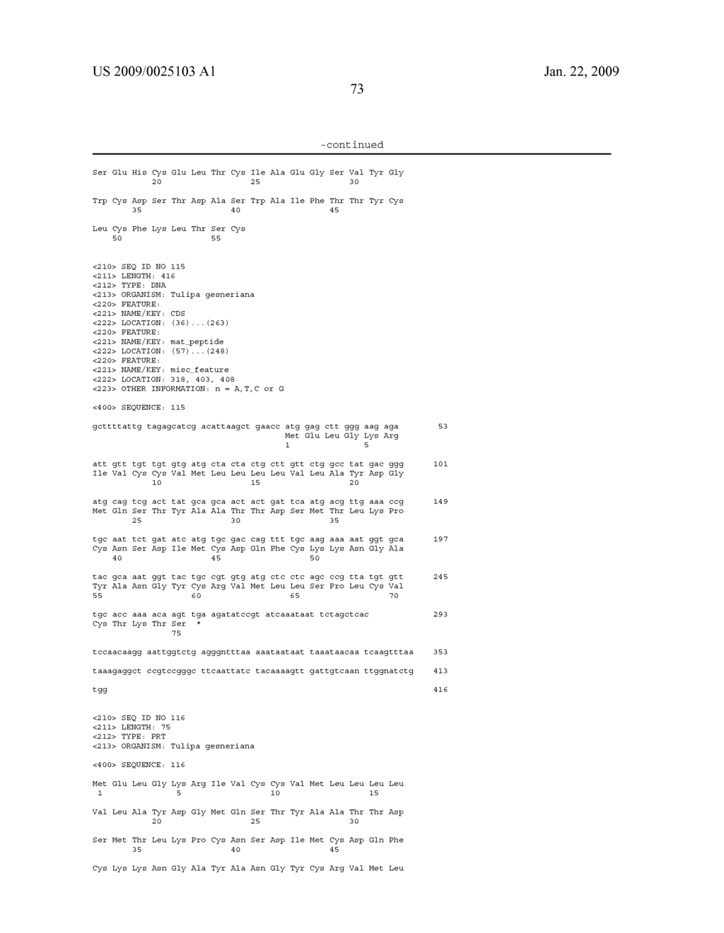 DEFENSIN POLYNUCLEOTIDES AND METHODS OF USE - diagram, schematic, and image 75