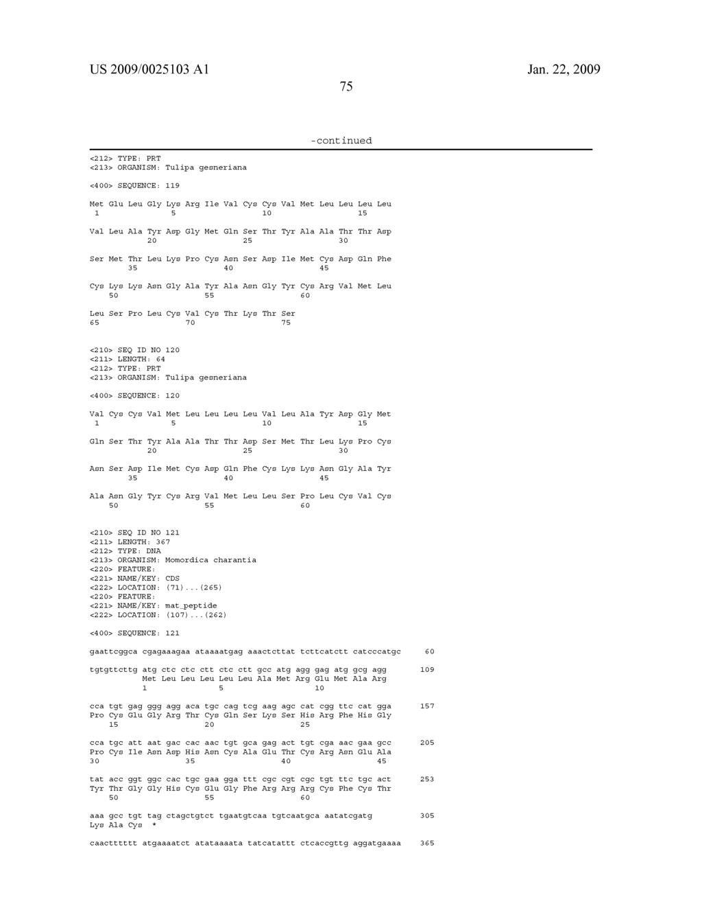 DEFENSIN POLYNUCLEOTIDES AND METHODS OF USE - diagram, schematic, and image 77