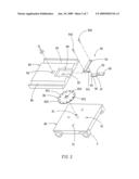 Bathing chair with turnable seat diagram and image