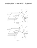 Bathing chair with turnable seat diagram and image