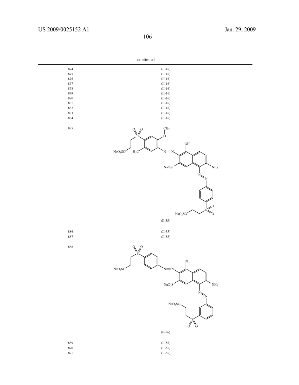 DYE MIXTURES OF FIBER-REACTIVE AZO DYES, THEIR PREPARATION AND USE - diagram, schematic, and image 107