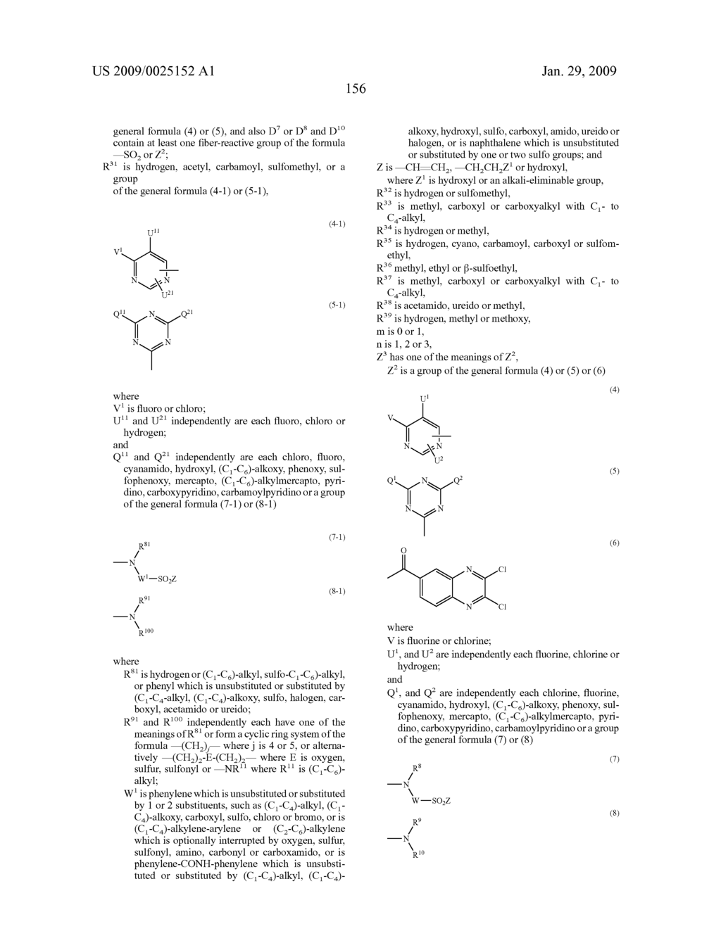 DYE MIXTURES OF FIBER-REACTIVE AZO DYES, THEIR PREPARATION AND USE - diagram, schematic, and image 157