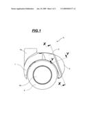 Constructive arrangement applied to swivel castor guards diagram and image