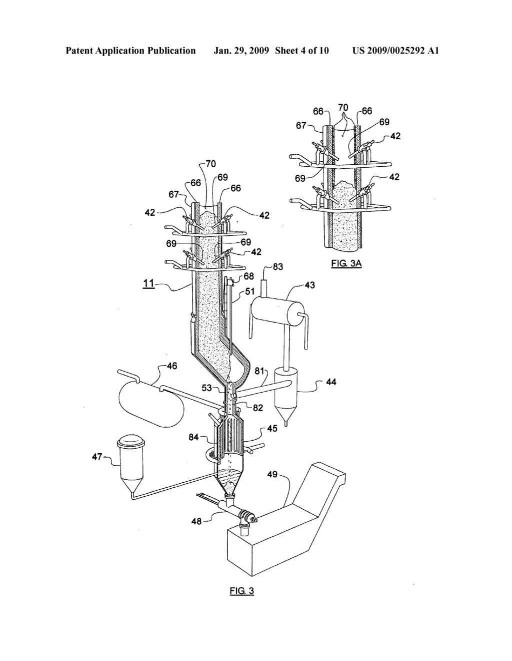 Method and apparatus for gasifying solid fuels - diagram, schematic, and image 05