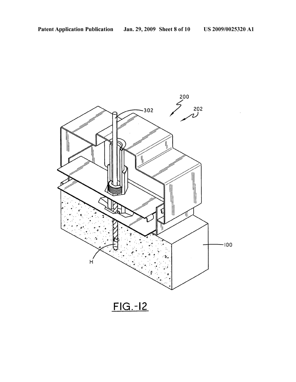 Apparatus and method for adjustable door frame assembly - diagram, schematic, and image 09