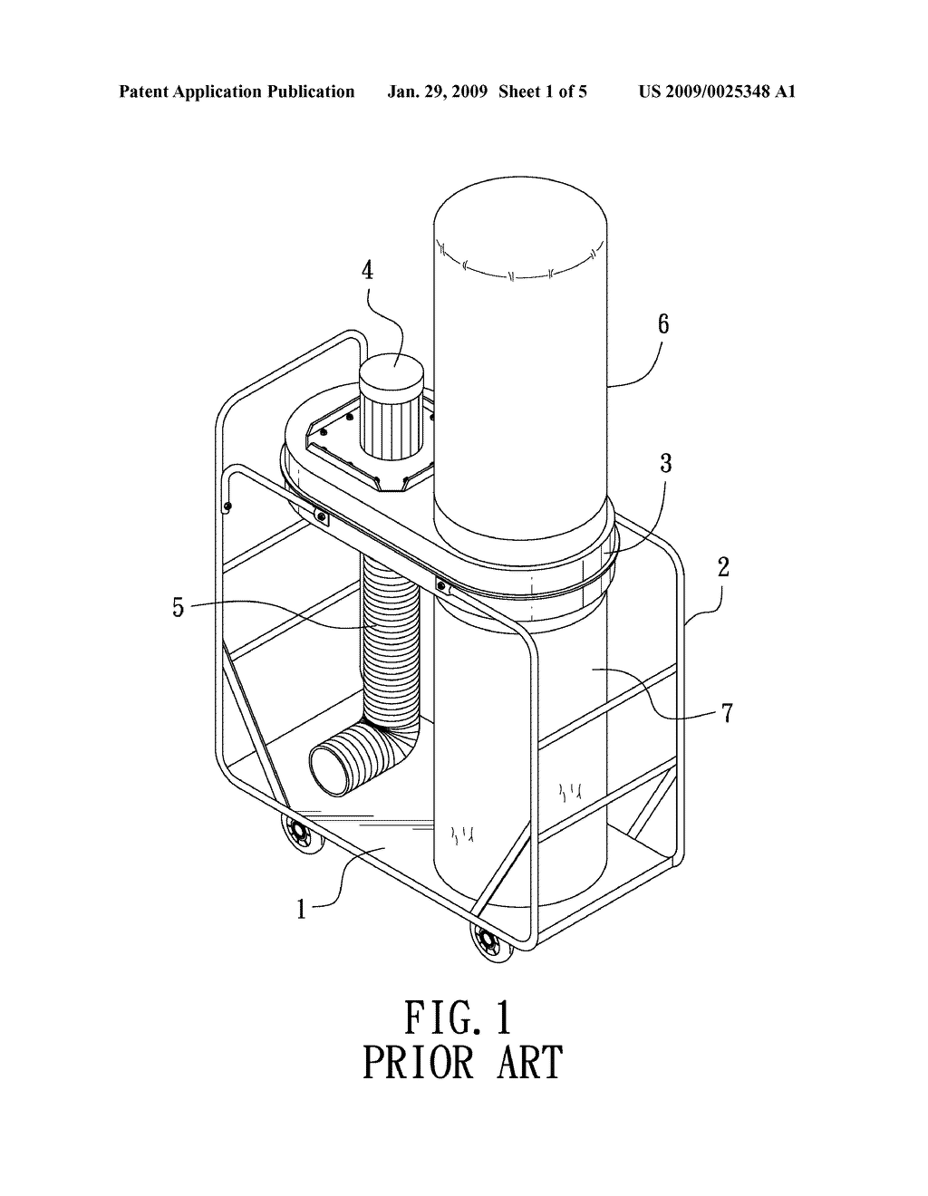DUST COLLECTOR WITH A FUNCTION OF SECONDARY COLLECTION - diagram, schematic, and image 02