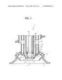 Method For Starting A Gas Turbine Equipped With A Gas Burner, And Axial Swirler For Said Burner diagram and image