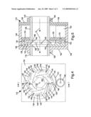 Controlling cooling fluid flow in a cooling system with a variable orifice diagram and image