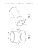 Wheel stud installing and removing system and method diagram and image