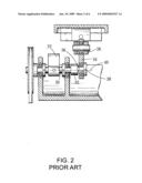 Vibration-reducing device for a scroll saw diagram and image