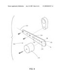 Vibration-reducing device for a scroll saw diagram and image