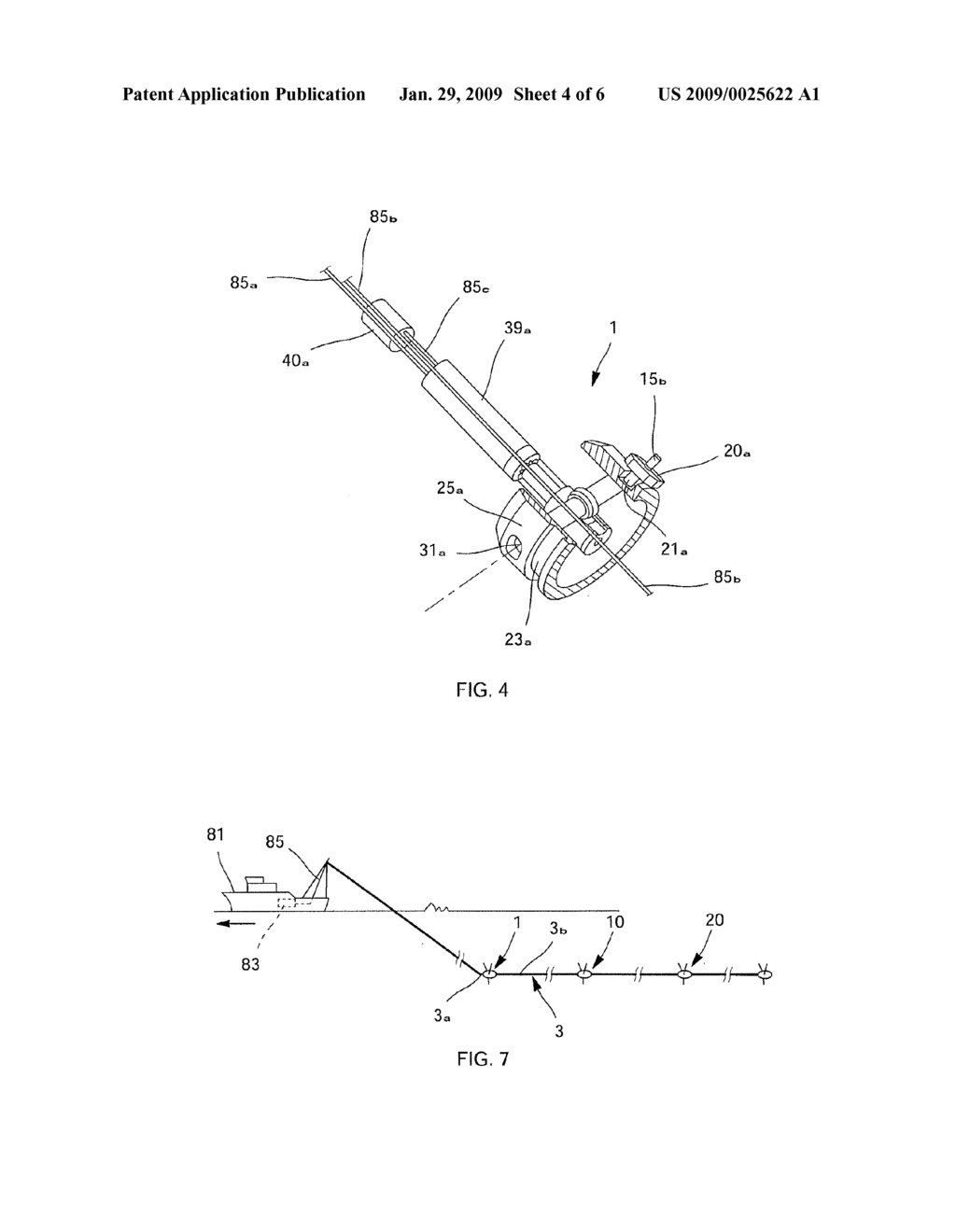 DEVICE FOR CLOSING A FUSELAGE CONNECTED TO A TOWED SUBMARINE OBJECT AND THE APPLIANCE THUS EQUIPPED - diagram, schematic, and image 05