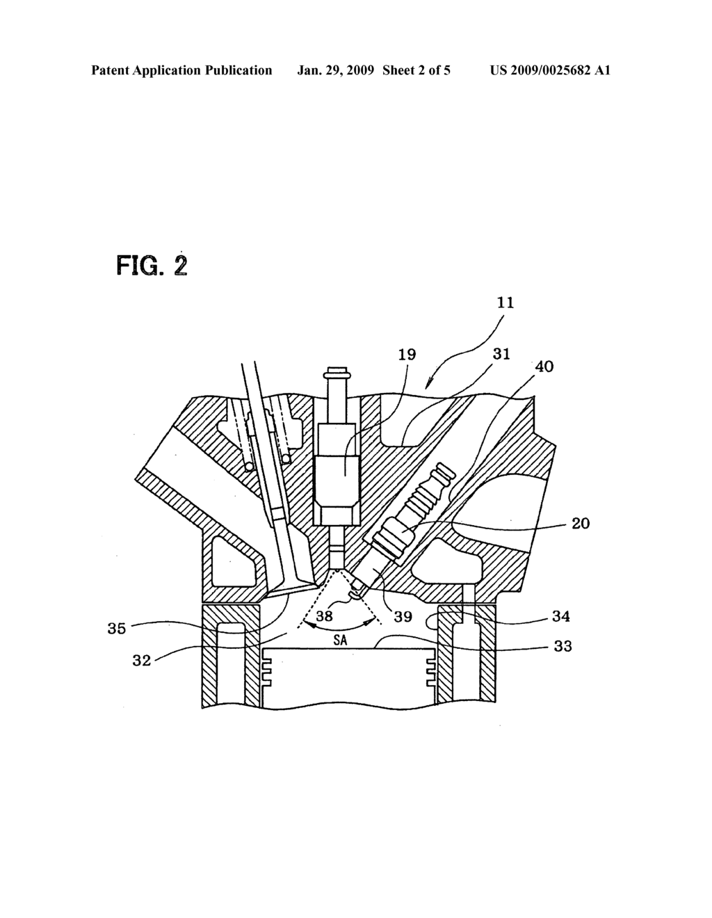 CONTROLLER FOR SPRAY-GUIDE TYPE DIRECT INJECTION INTERNAL COMBUSTION ENGINE - diagram, schematic, and image 03