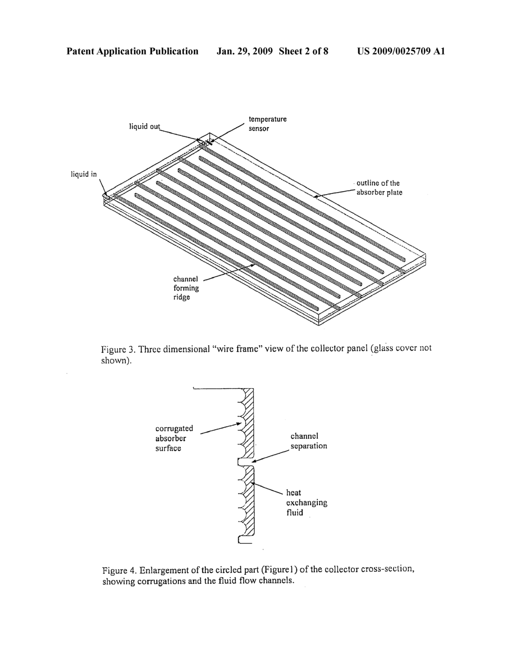 Direct Heated Solar Collector - diagram, schematic, and image 03