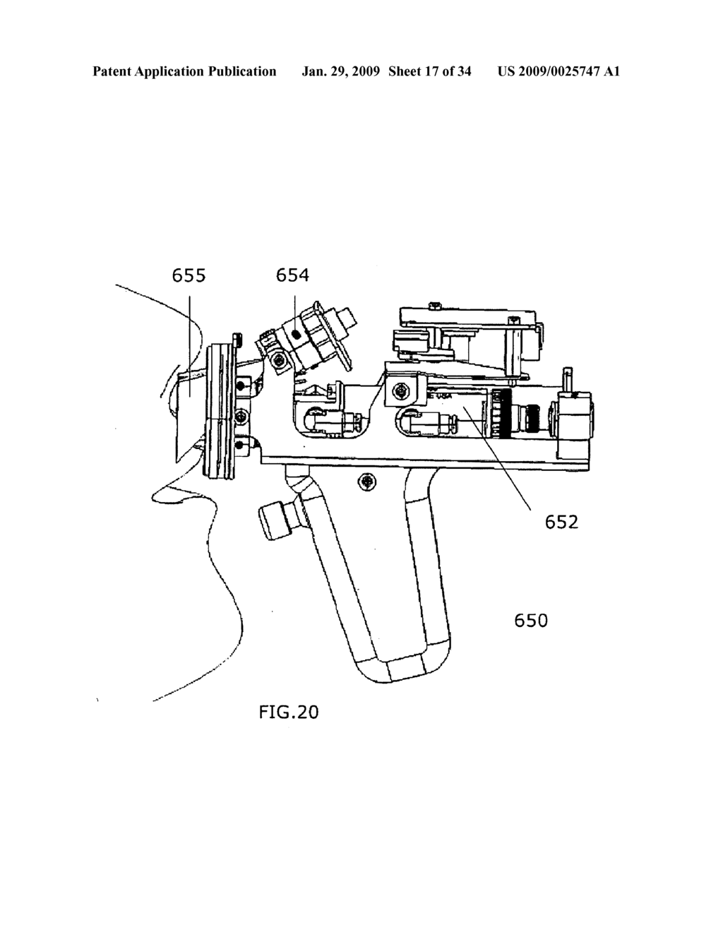 Apparatus and method for the precision application of cosmetics - diagram, schematic, and image 18