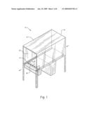 WAREWASH MACHINE ARM AND NOZZLE CONSTRUCTION WITH SET SPRAY PATTERN diagram and image