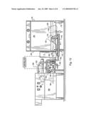 WAREWASH MACHINE ARM AND NOZZLE CONSTRUCTION WITH SET SPRAY PATTERN diagram and image