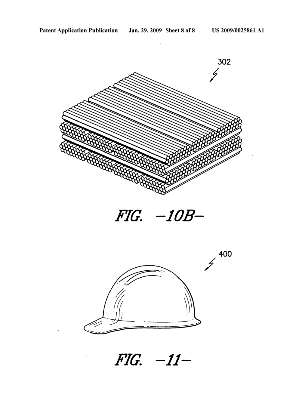 Moldable fabric with unidirectional tape yarns - diagram, schematic, and image 09