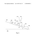 EVAPORATION APPARATUS WITH INCLINED CRUCIBLE diagram and image