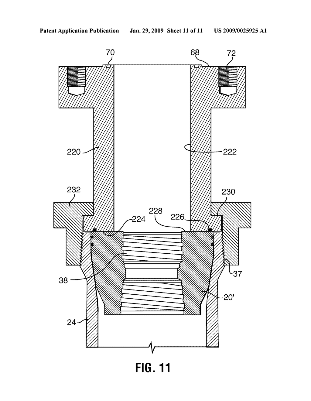 MULTI-LOCK ADAPTERS FOR INDEPENDENT SCREWED WELLHEADS AND METHODS OF USING SAME - diagram, schematic, and image 12