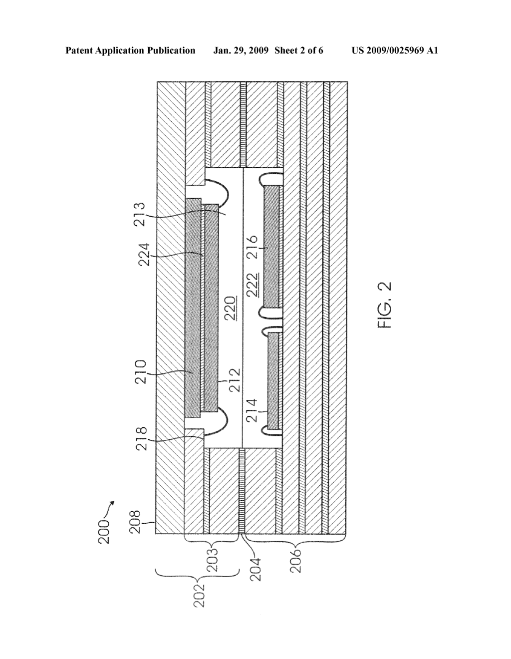 DUAL CAVITY, HIGH-HEAT DISSIPATING PRINTED WIRING BOARD ASSEMBLY - diagram, schematic, and image 03