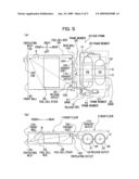 Installation structure of release pipe in fuel cell vehicle and fuel gas vehicle diagram and image