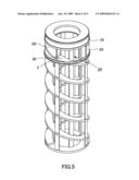 Filtering apparatus diagram and image