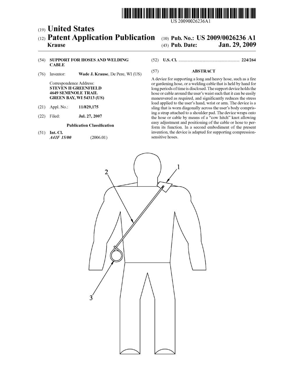 Support for Hoses and Welding Cable - diagram, schematic, and image 01