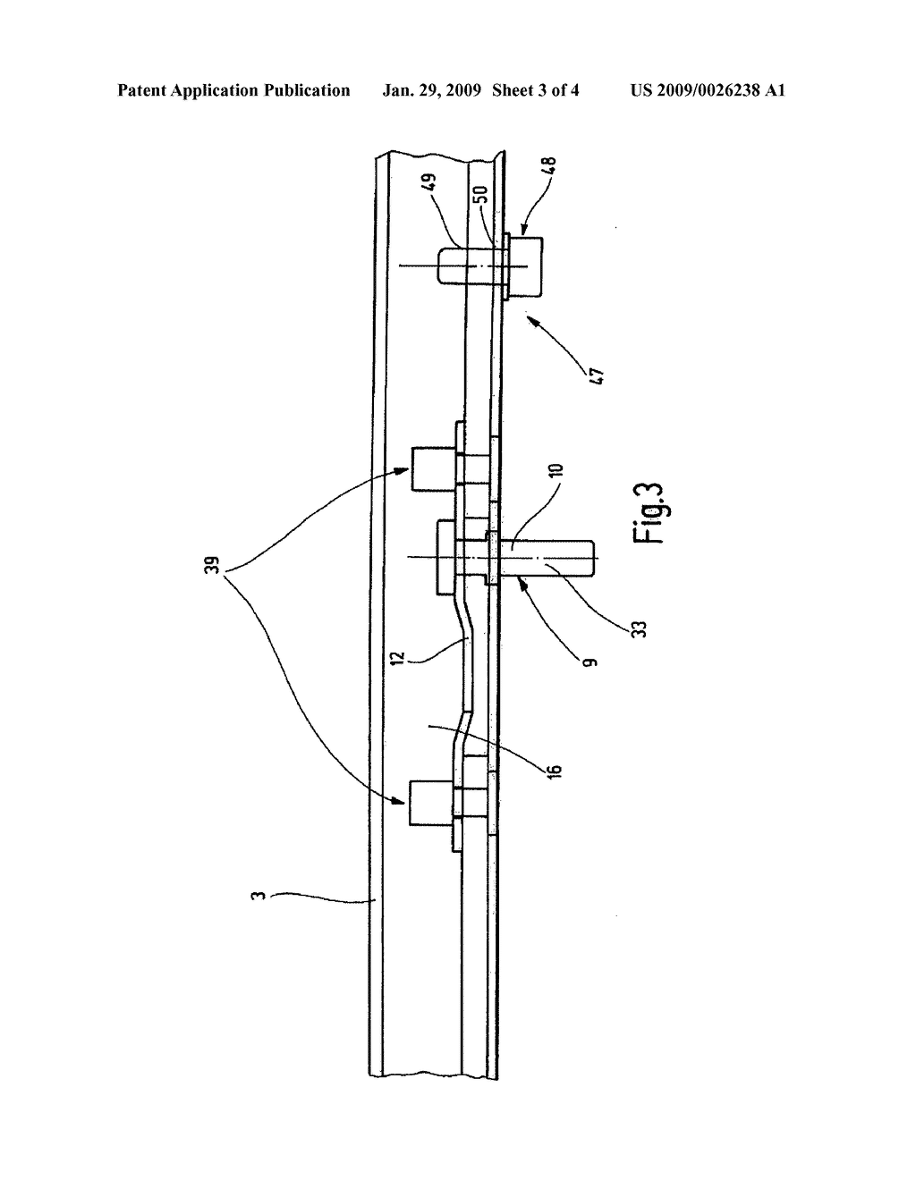 Roof Rack for a Vehicle and Method for Fastening Said Roof Rack - diagram, schematic, and image 04