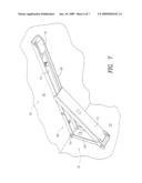 PORTABLE FOLDING DESK diagram and image