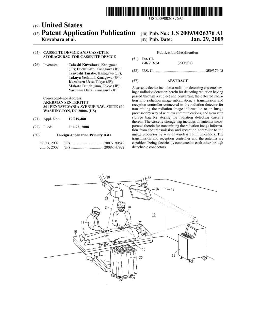 Cassette device and cassette storage bag for cassette device - diagram, schematic, and image 01