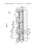 ELECTROOPTICAL DEVICE, ELECTRONIC APPARATUS, AND METHOD FOR PRODUCING ELECTROOPTICAL DEVICE diagram and image