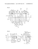 Shock absorbing steering apparatus for motor vehicle diagram and image