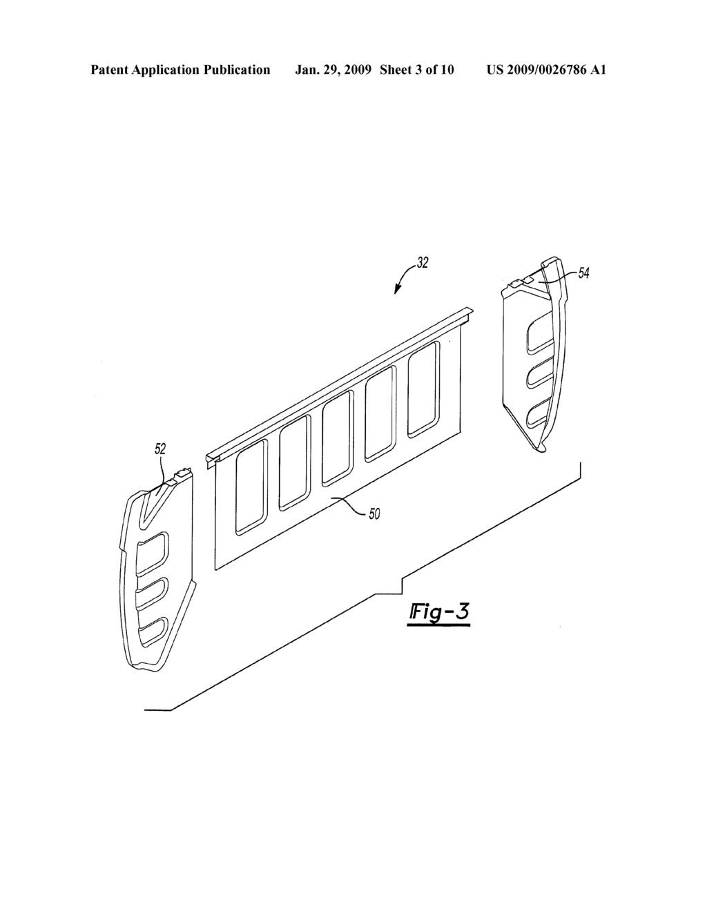 Truck Box With External Storage Structural Frame - diagram, schematic, and image 04