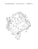 CLOSE-CONFORMING VEHICLE FLOOR TRAY WITH RESERVOIR diagram and image