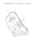 CLOSE-CONFORMING VEHICLE FLOOR TRAY WITH RESERVOIR diagram and image