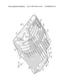 CLOSE-CONFORMING VEHICLE FLOOR TRAY WITH RESERVOIR diagram and image