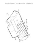 CLOSE-CONFORMING VEHICLE FLOOR TRAY WITH RESERVOIR diagram and image