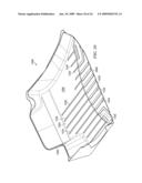 CLOSE-CONFORMING VEHICLE FLOOR TRAY WITH RESERVOIR diagram and image