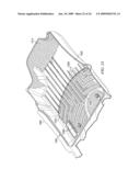 CLOSE-CONFORMING VEHICLE FLOOR TRAY WITH RESERVOIR diagram and image