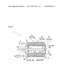 MOTOR PROVIDED WITH HOLDING STRUCTURE FOR RADIAL BEARING diagram and image