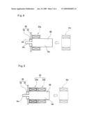 MOTOR PROVIDED WITH HOLDING STRUCTURE FOR RADIAL BEARING diagram and image