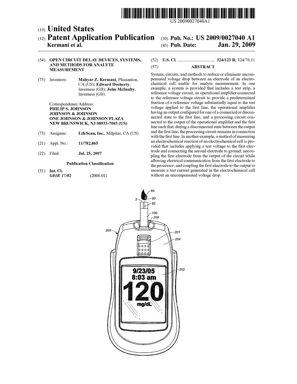 OPEN CIRCUIT DELAY DEVICES, SYSTEMS, AND METHODS FOR ANALYTE MEASUREMENT - diagram, schematic, and image 01