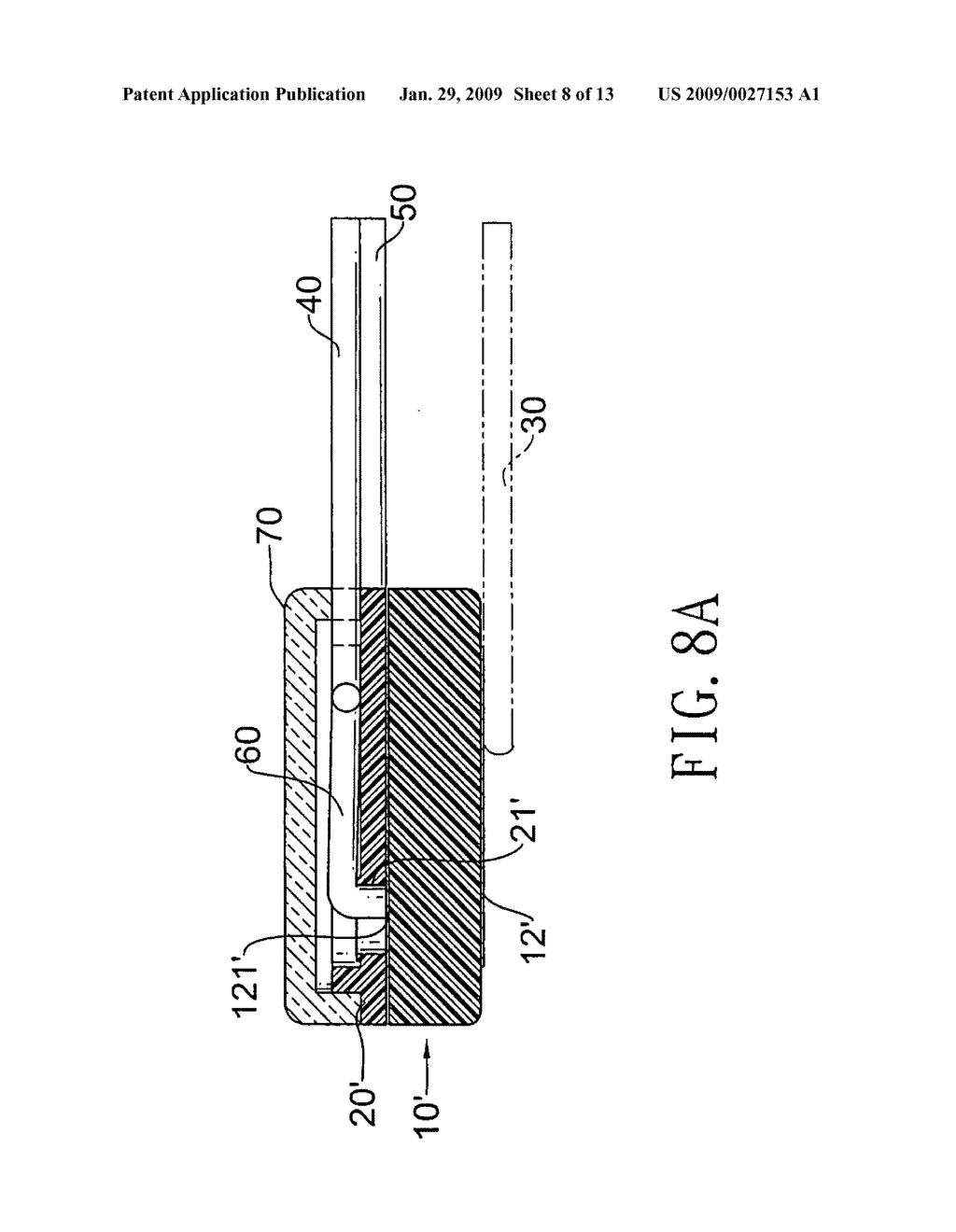 Metal oxide varistor with heat protection - diagram, schematic, and image 09