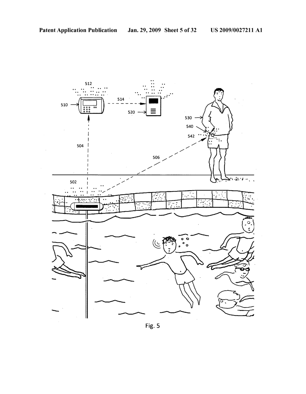 Electronic Swimmer Monitoring System - diagram, schematic, and image 06