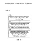 Method and apparatus for providing occupancy information in a fire alarm system diagram and image